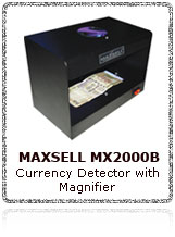 Mx2000B Currency Detector With Magnifier