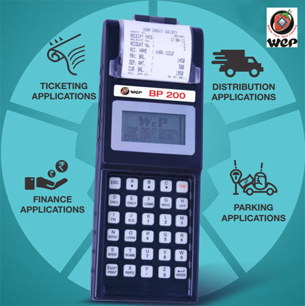 Wep handheld Billing Machine